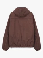 Cold Wash Windbreaker Deep Red (1)