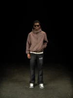 Cold Wash Windbreaker Deep Red (2)