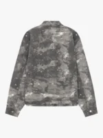 Denim Hooded Jacket Dark Navy (5)