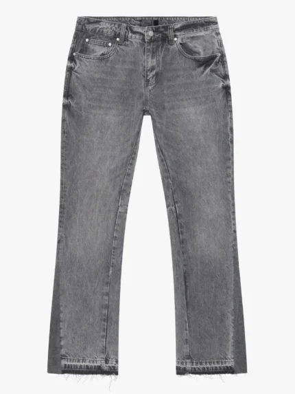 Flared Jeans Triple Grey